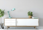 Tapeta Medium Dot Grey