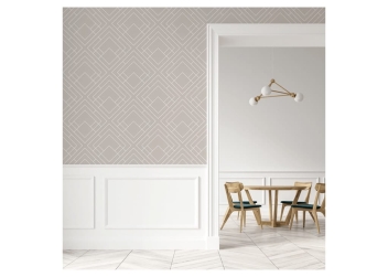 MODERN SQUARE Beige/White 200cm_x_300cm