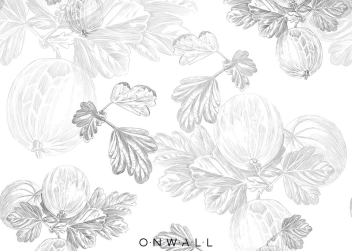 Tapeta Agrest Gooseberry White