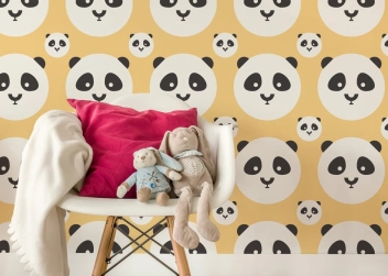 Tapeta Panda Kids Color Banana