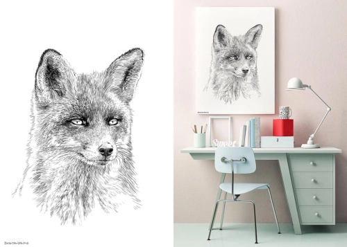 ONWALL-KOLEKCJA-SKETCH-OBRAZ-FOX-BLACK&WHITE-LUKASZ-BOGDANOWICZ.jpg