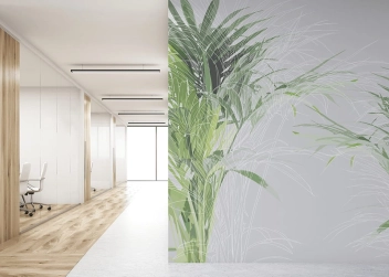 Mural Palm